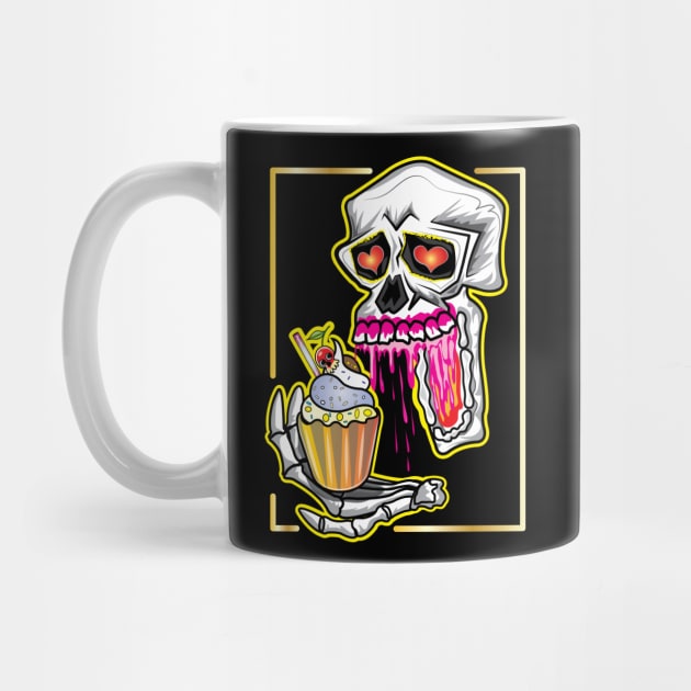 you can call me cupcake Skull by ArticArtac